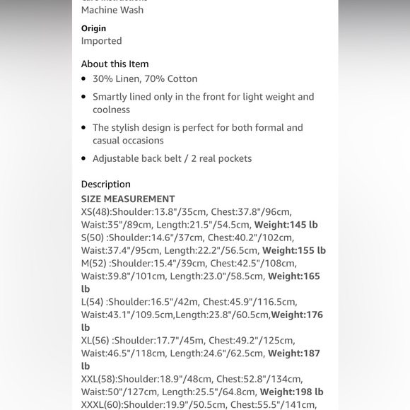 Summer vest , new no tags ,Two front pockets, light gray - Picture 6 of 7